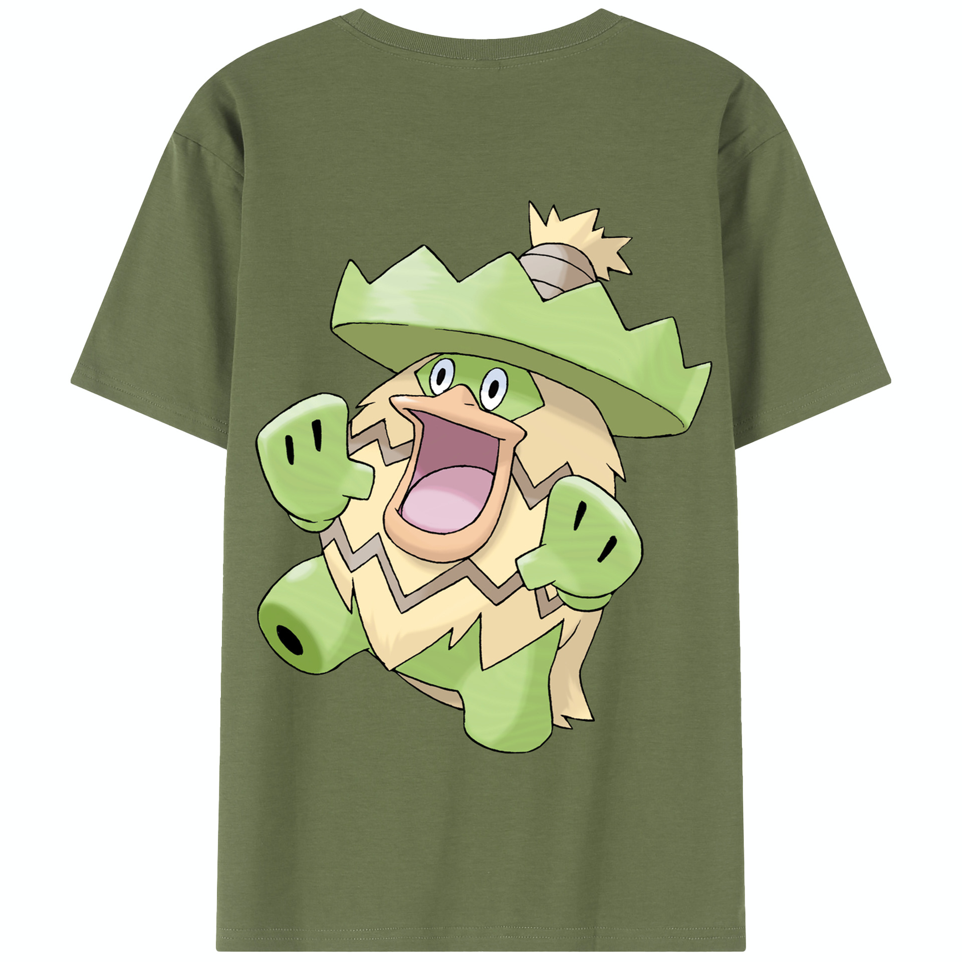 （画像用） ポケットモンスター Pokémon 綿100％半袖Tシャツ（背面プリント）